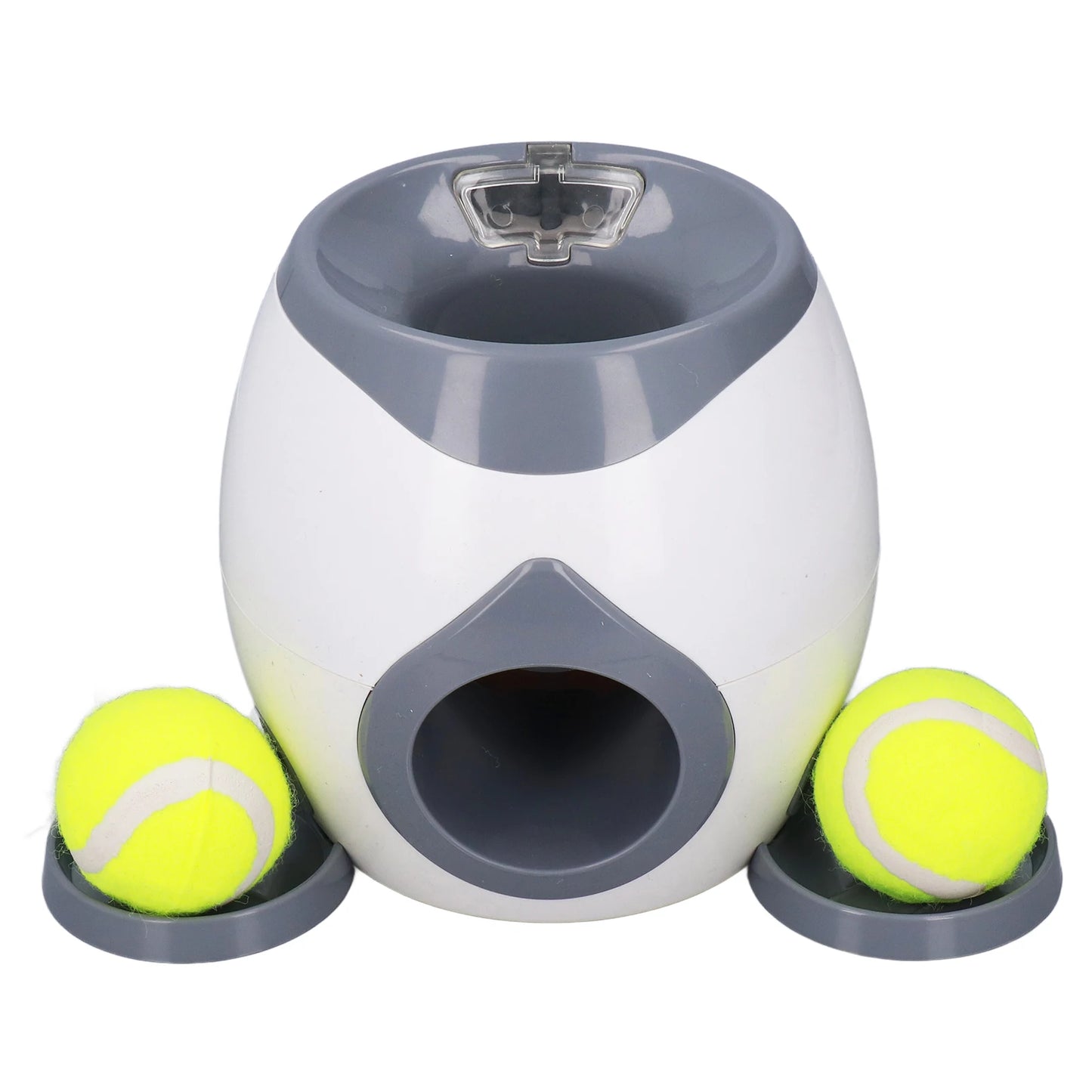 Dog Tennis Ball Machine Dog Training  Dog Ball Feeding Toys Dog Tennis Ball Feeding Machine with 2 Tennis for Dog Training