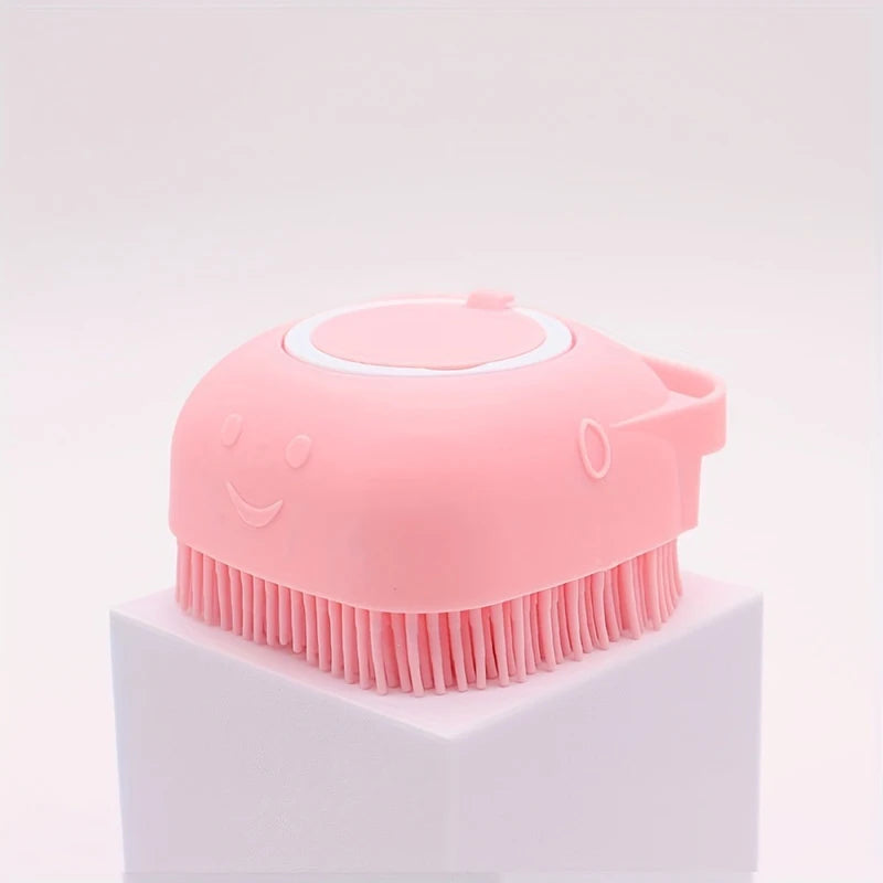 Pet Bath Gloves for Dogs & Cats Soft Silicone Massage Brush Gloves for Grooming Bathing & Fur Cleaning