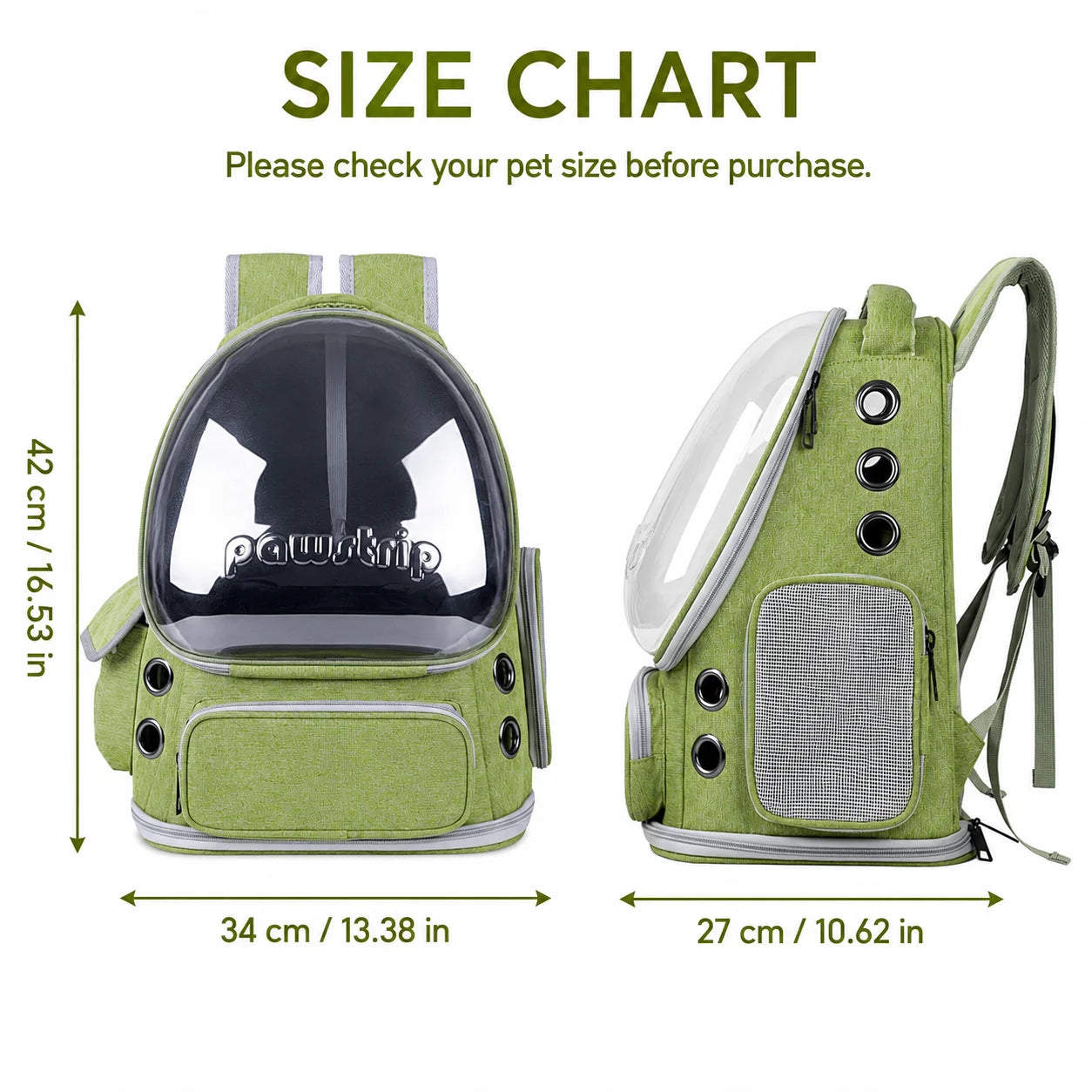 Space Capsule Cat Backpack Carrier Transparent Bubble Window Pet Travel Bag Breathable for Cats Small Dogs Outdoor Trip