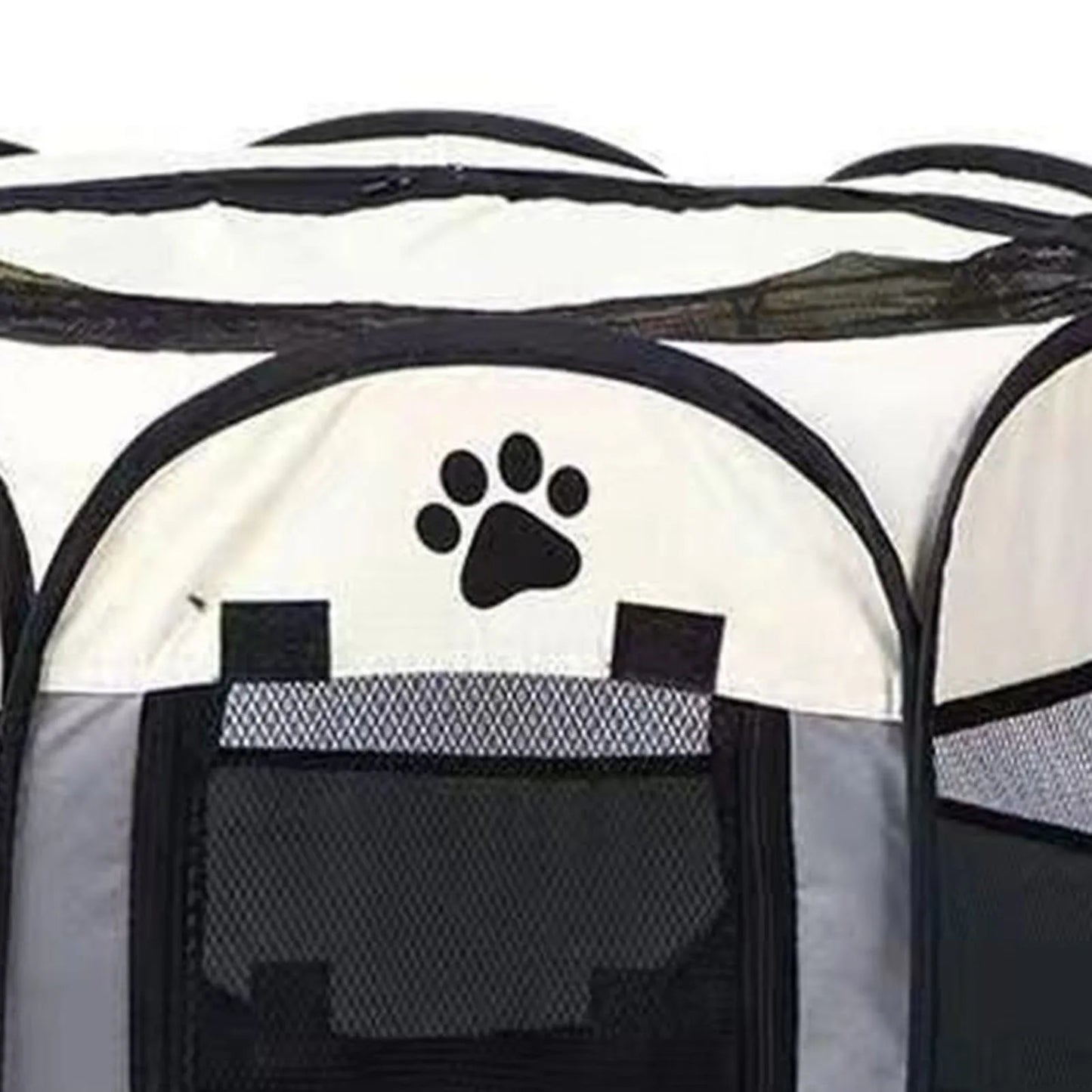 Foldable Soft Kennel Portable Dog/Cat Crate Breathable Spacious Space Easy to Clean Enclosed Foldable Soft Kennel for Cats Dogs