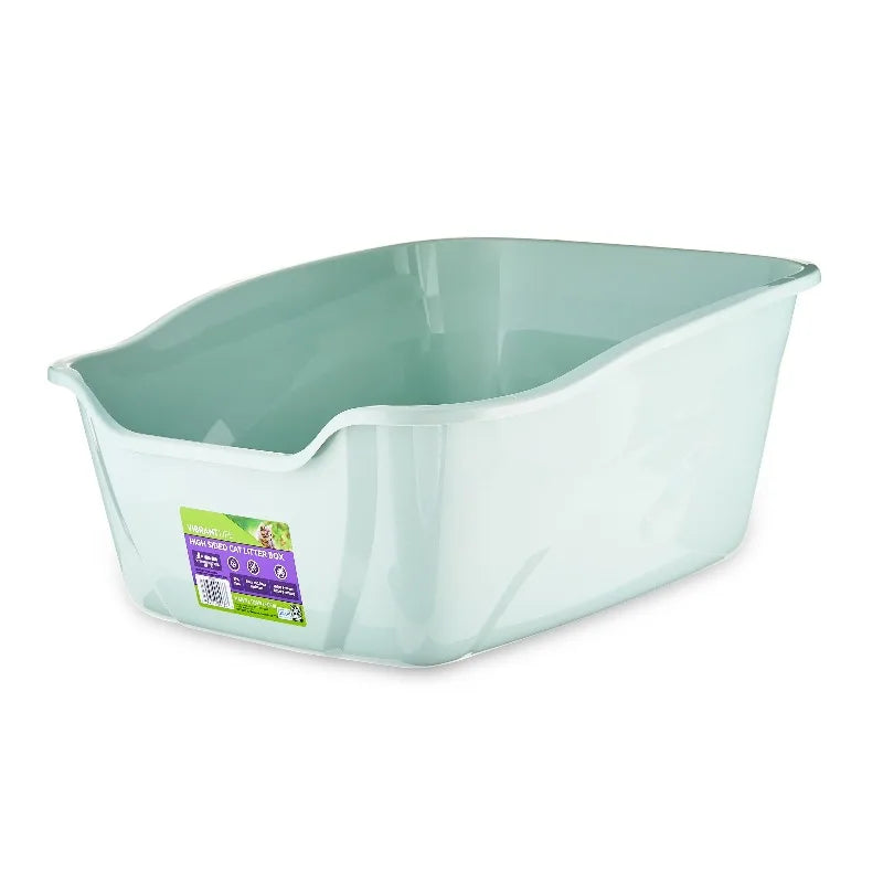 High-Sided Open Cat Litter Box