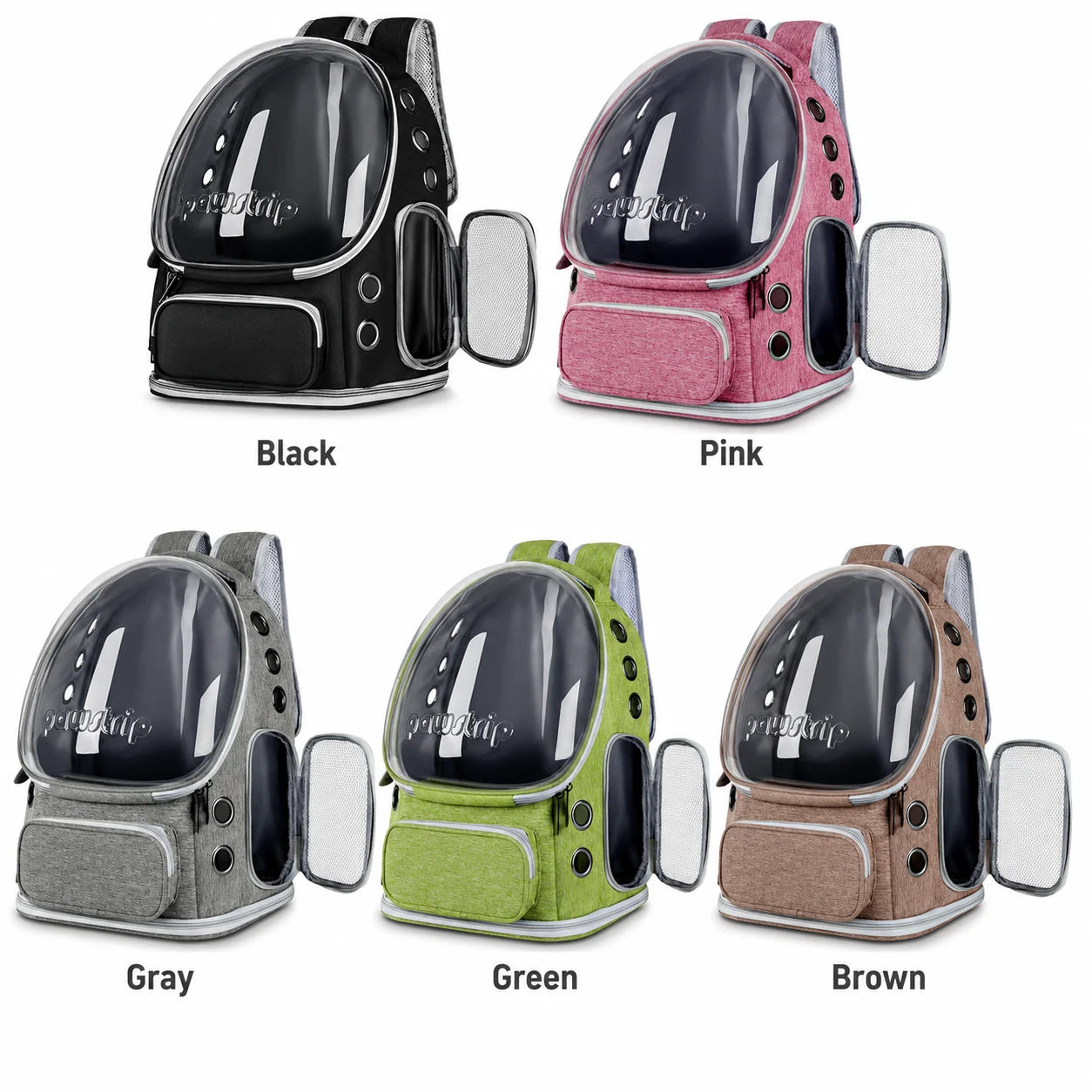 Space Capsule Cat Backpack Carrier Transparent Bubble Window Pet Travel Bag Breathable for Cats Small Dogs Outdoor Trip