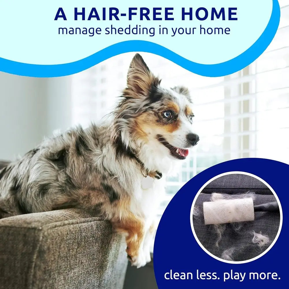 Deshedding Dog Brush or Shedding Cat Brushes, Indoor Cats, Double-Sided Brush for Deshedding & Grooming, Skin-riendly for Long &