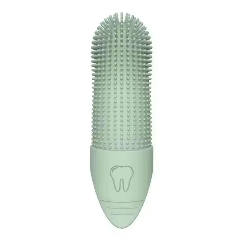 Dog Toothbrush, 360° Cleaning Finger Toothbrush for Dogs, Food Grade Silicone Dog Finger Toothbrush for Dogs & Cats Dental Care