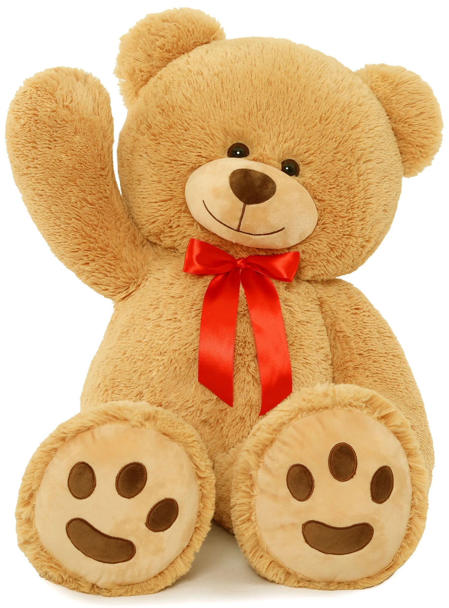 Giant Teddy Bear Stuffed Animal Plush Toy, Big Brown Teddy Bear Gift for Kids, Girlfriend, Boyfriend on Christmas, Birthd